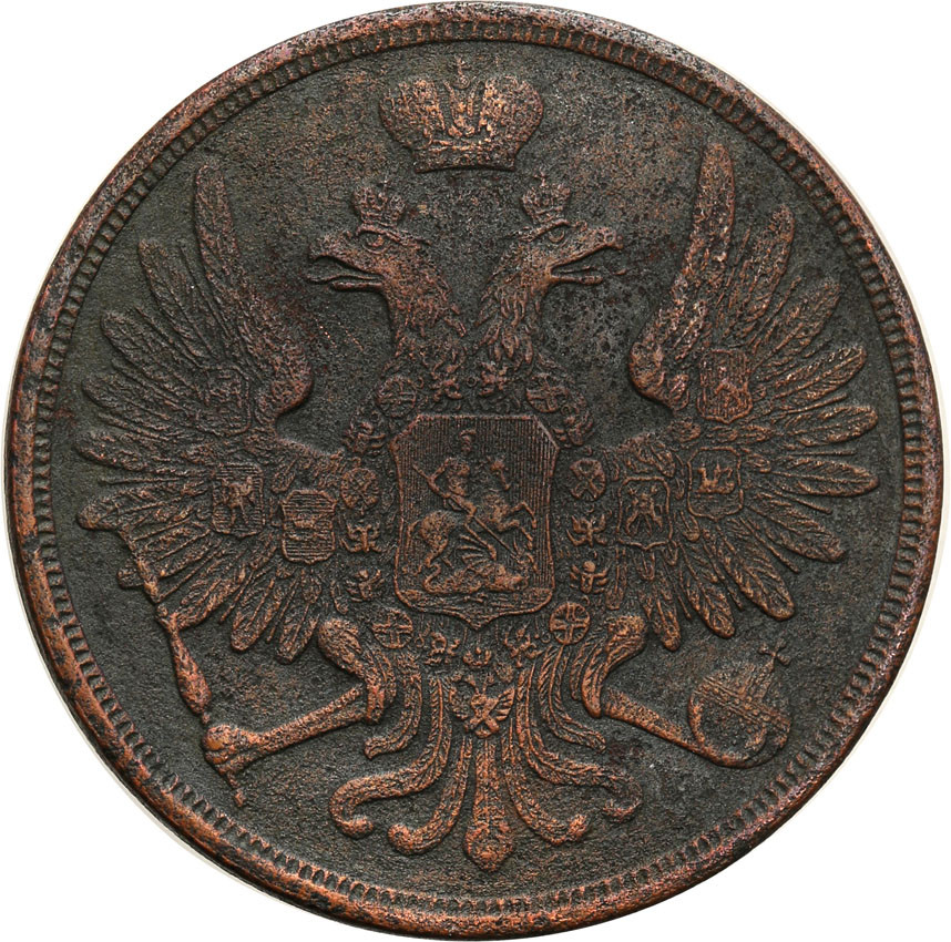 Polska XIX w./Rosja. Aleksander II. 3 kopiejki 1859 BM, Warszawa